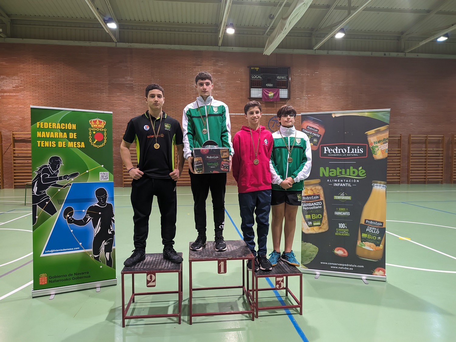 Nuevo éxito del Día del Tenis de Mesa en Lodosa